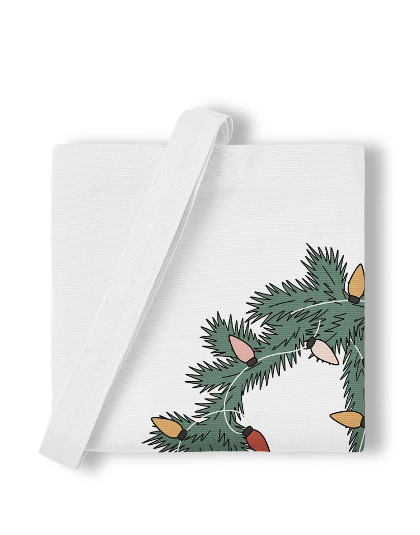 Peace Wreath Tote Bag