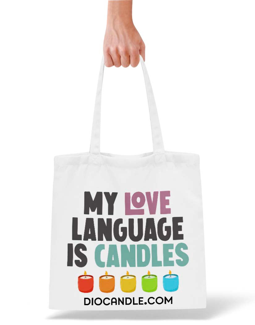 Love Languages Valentine's Day Tote Bag