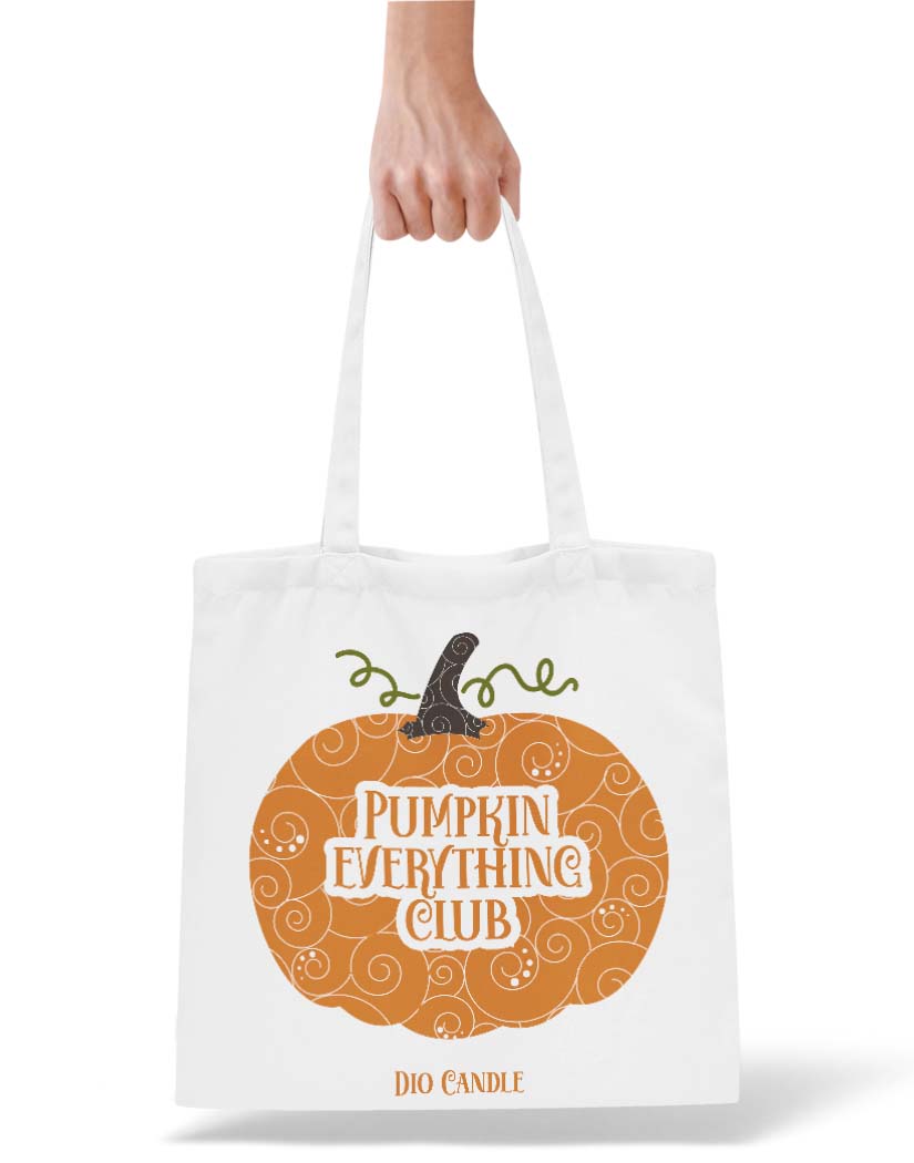 Pumpkin Everything Club Tote Bag