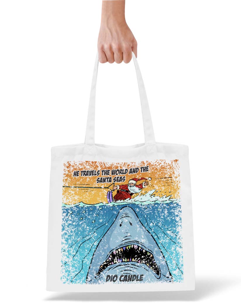 Santa Seas Tote Bag