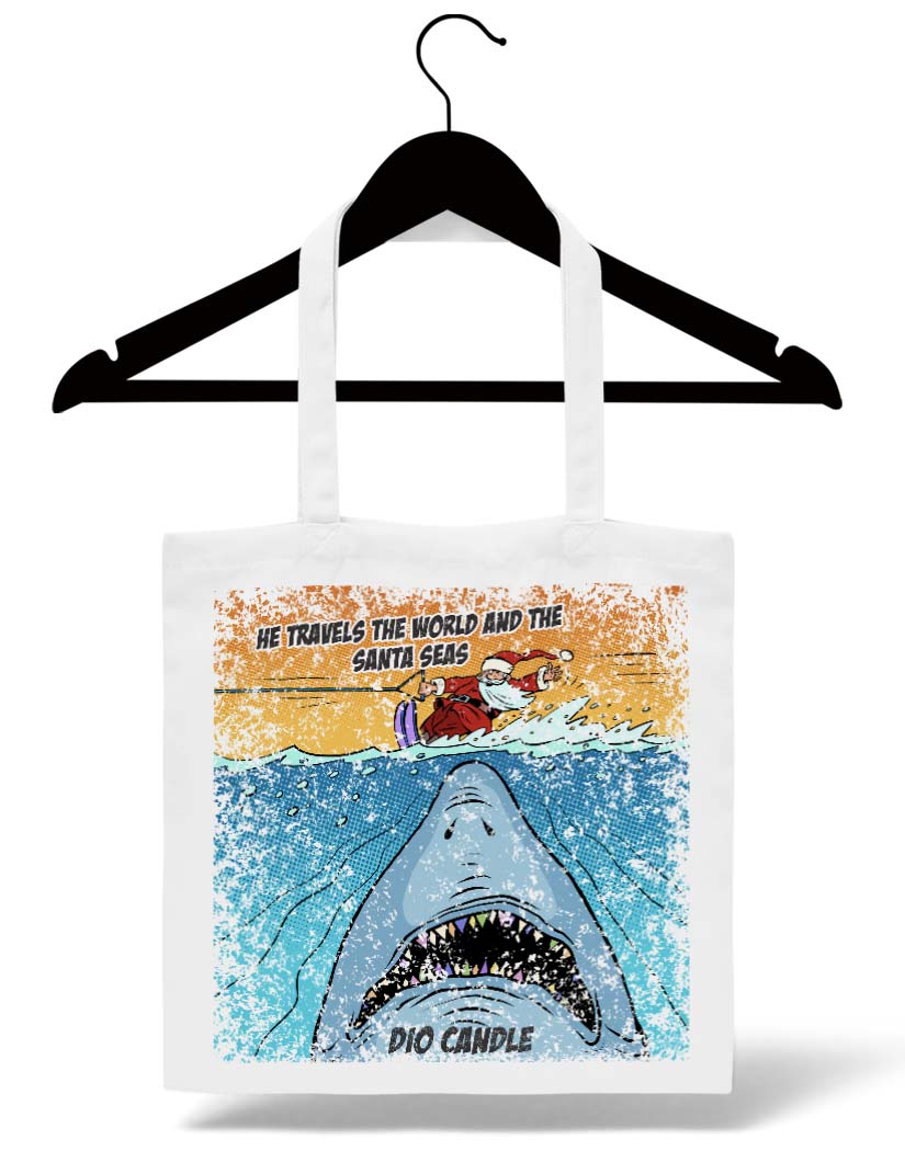 Santa Seas Tote Bag