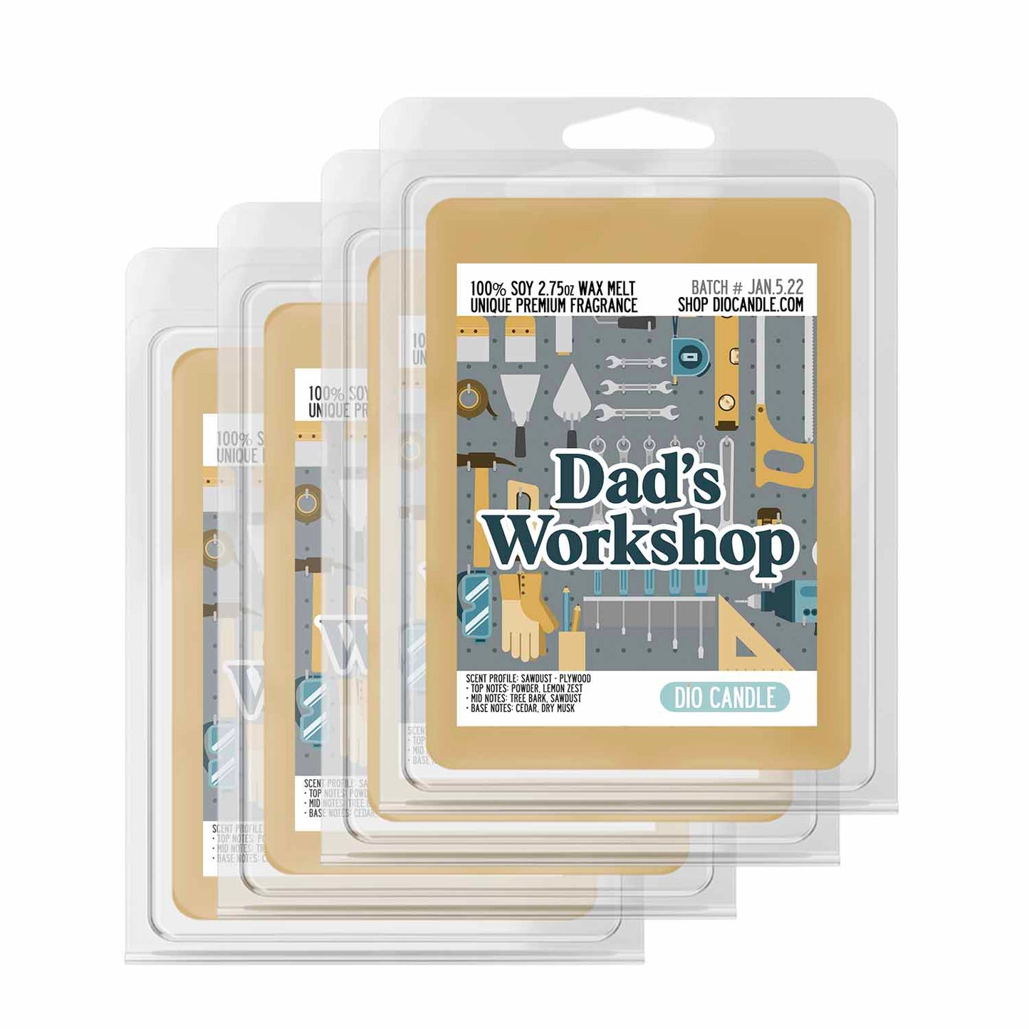 Father's Day Dad's Workshop Candle