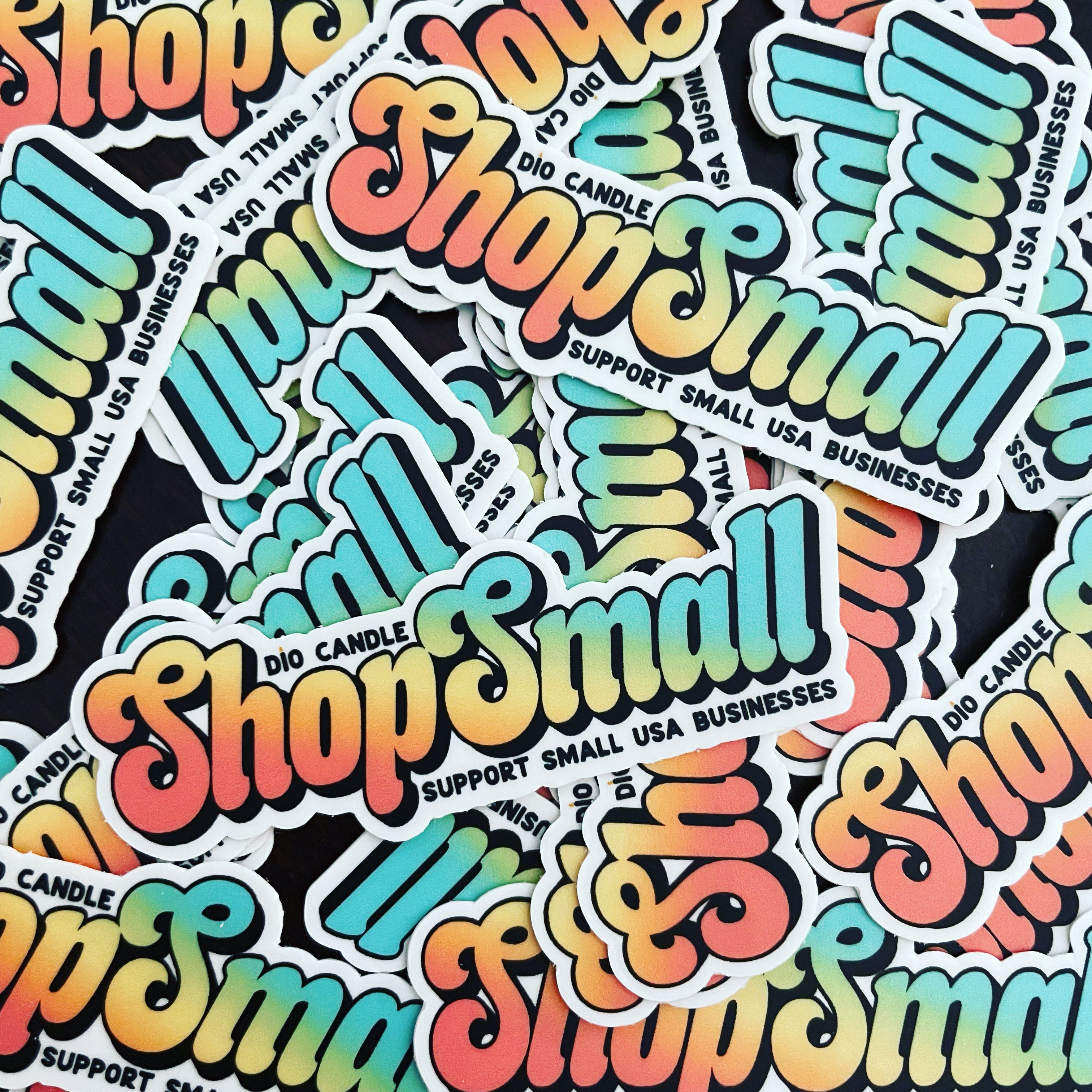 Shop Small Sticker