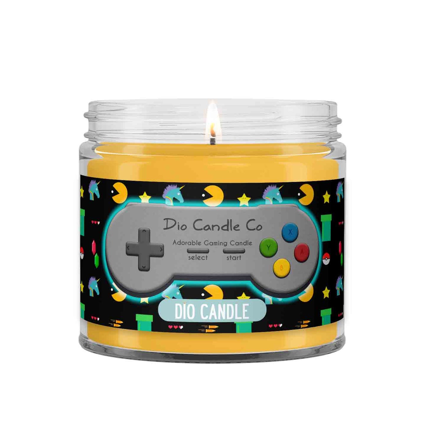 Personalized Gamer Tag Candle