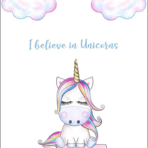 I believe in Unicorns Adorable Bookmark  Scented - Dio Candle Company
