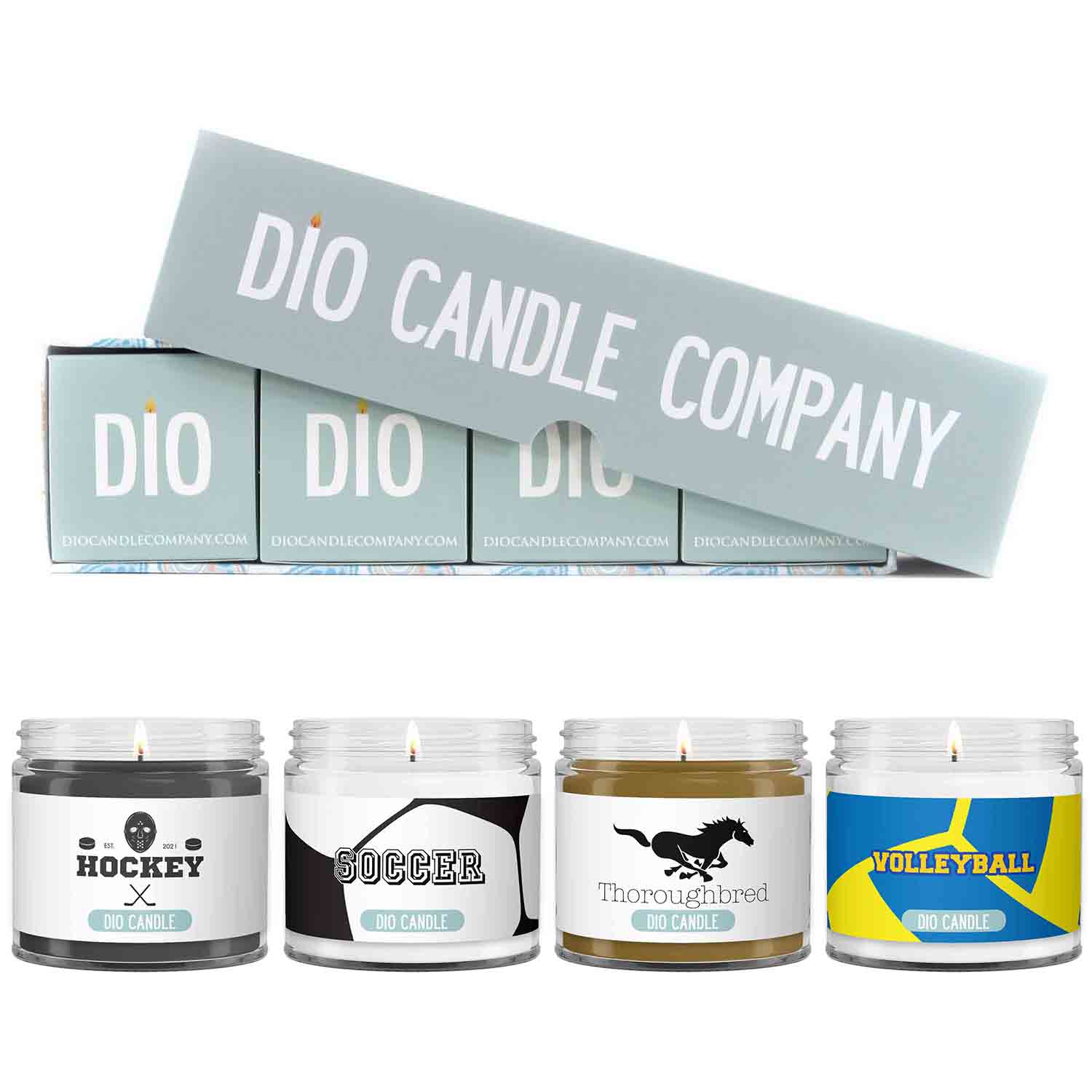 Sports Candle Gift Set
