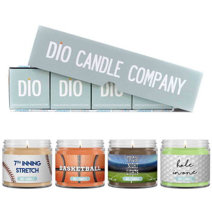 Sports Candle Gift Set