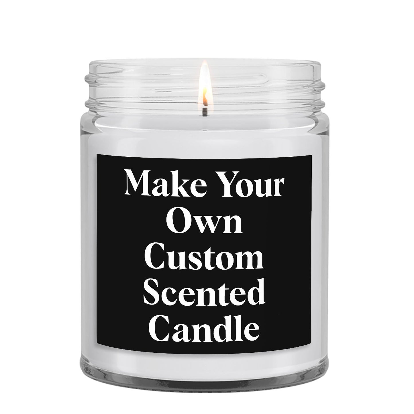 Use Your Own Image + Create a Custom Scented 8oz Candle