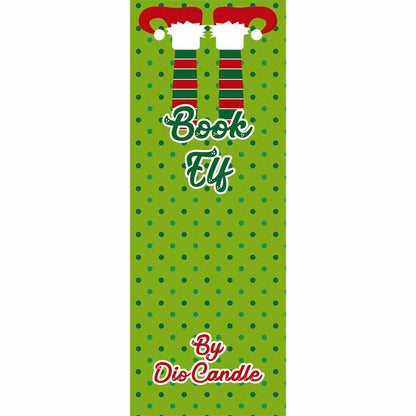 Double Sided Book Elf Bookmark