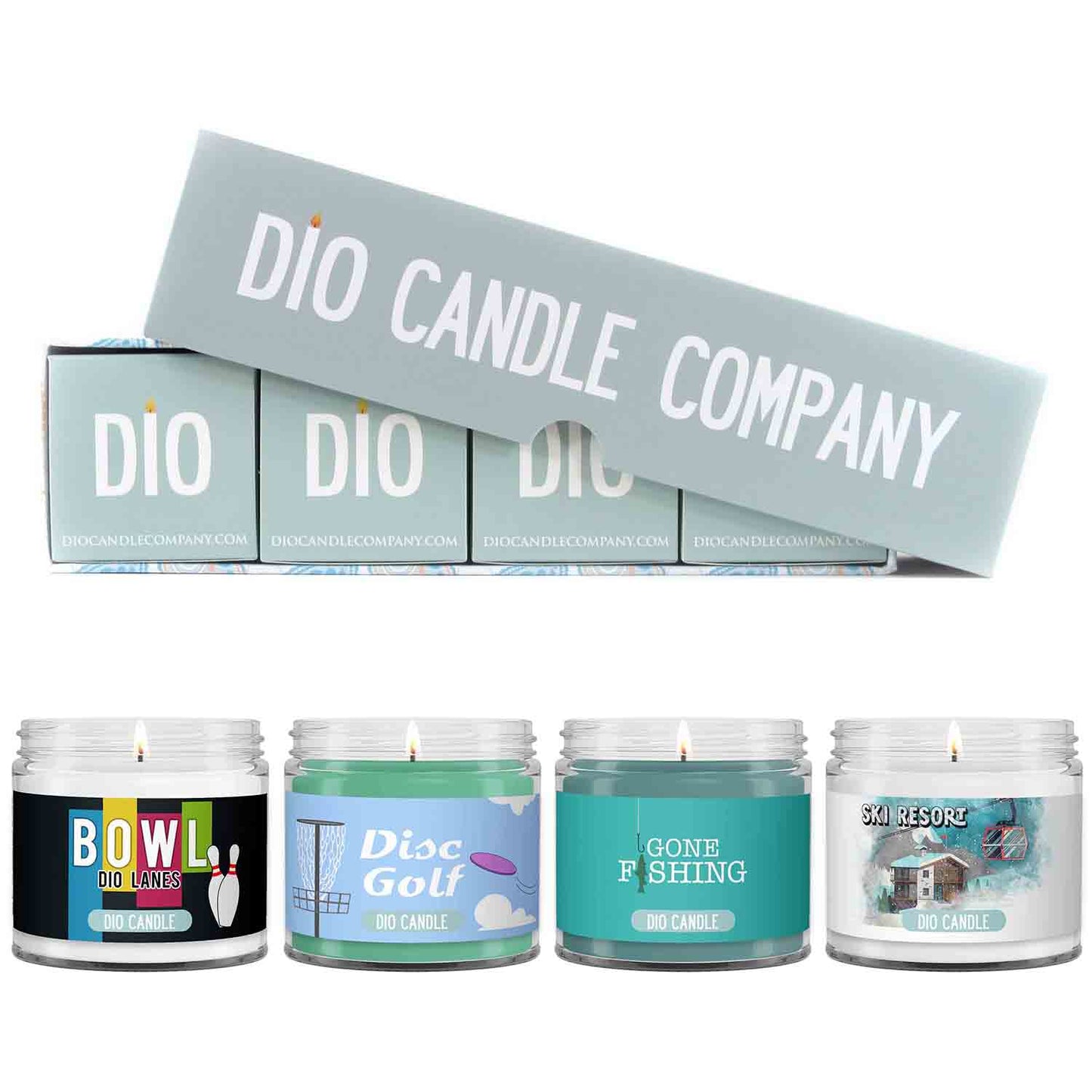 Sports Candle Gift Set