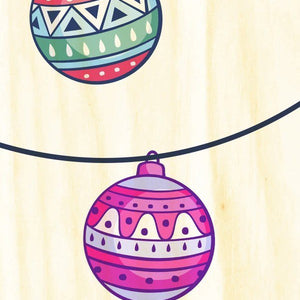 Double Sided White Christmas Aspen Wood Bookmark Double Sided Printed Adorable Bookmarks Scented - Dio Candle Company